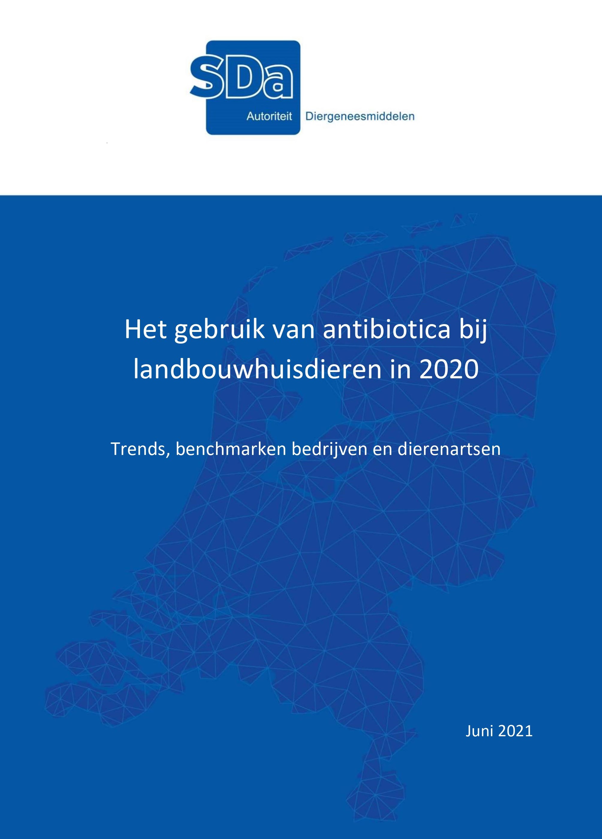 SDa-rapport 'antibioticumgebruik in 2020'